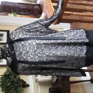 Zara Black Lace Women's Hoodie